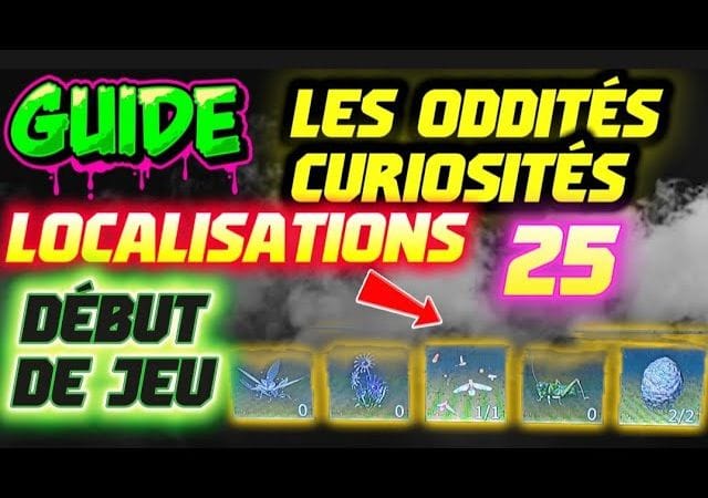 Where winds meet : GUIDE LOCALISATION 25 ODDITES / CURIOSITÉ DÉBUT DE JEU😉😍