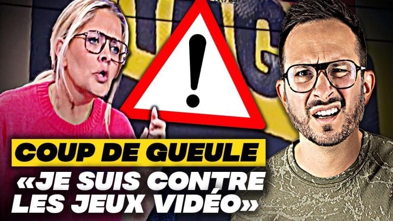 COUP DE GUEULE 😡 "JE SUIS CONTRE LES JEUX VIDÉO" sur RMC