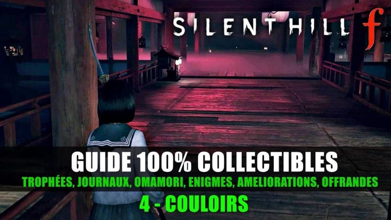 Silent Hill f : Guide 100% Collectibles & Énigmes - 4 : COULOIRS (Solution Complète)