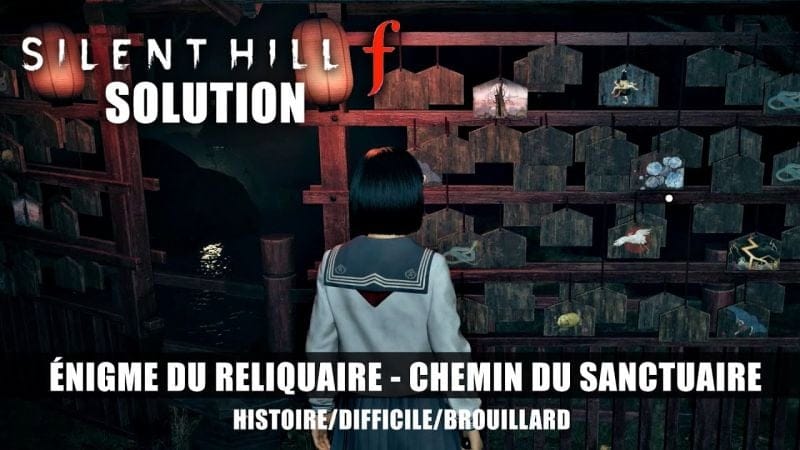 Silent Hill f : Solution de l'énigme du Reliquaire (Chemin du Sanctuaire)