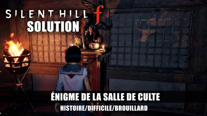 Silent Hill f : Solution de l'Énigme des Leviers de la Salle de Culte (Objets Manquants Engin)