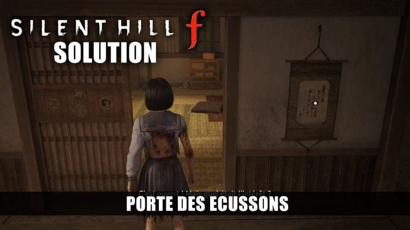 Silent Hill f : Solution de la Porte des Écussons (Résidence Shimizu) Soluce