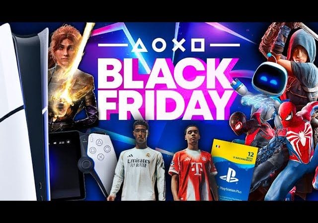 BLACK FRIDAY : Les PROMOS Playstation à ne PAS MANQUER ! 🔥