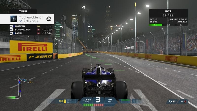 Platine F1 21 sur PS4