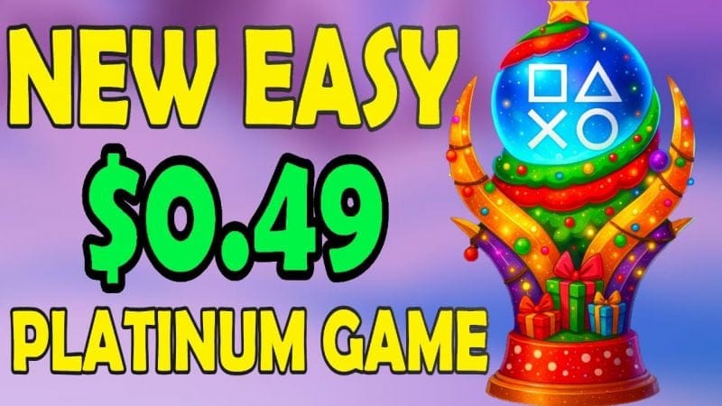New Easy $0.49 Platinum Game - Santa's Gifts Load Quick Trophy Guide