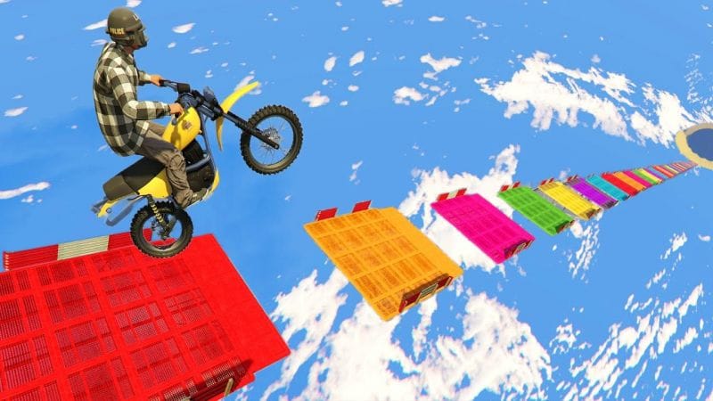 MEGA RAMPE EN VOITURES MYSTERES