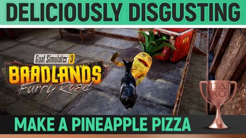 Goat Simulator 3: Baadlands Furry Road - Deliciously Disgusting 🏆 Trophy / Achievement Guide