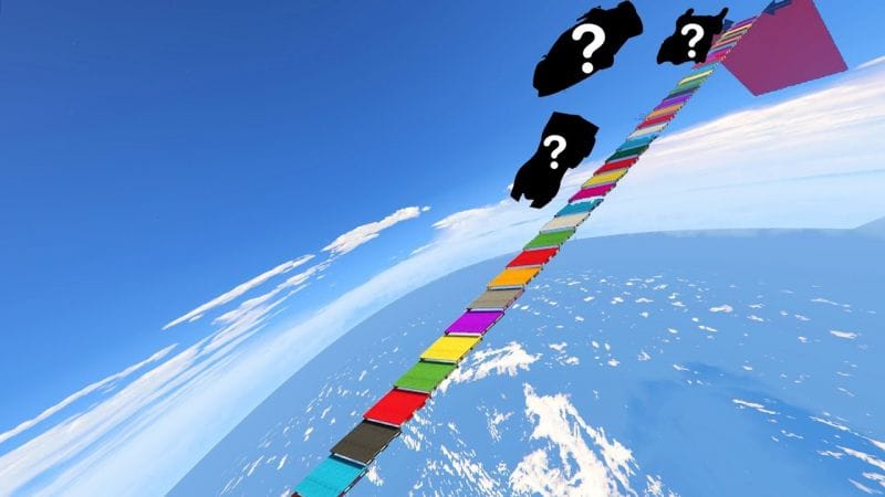 MEGA RAMPE VOITURES MYSTERES