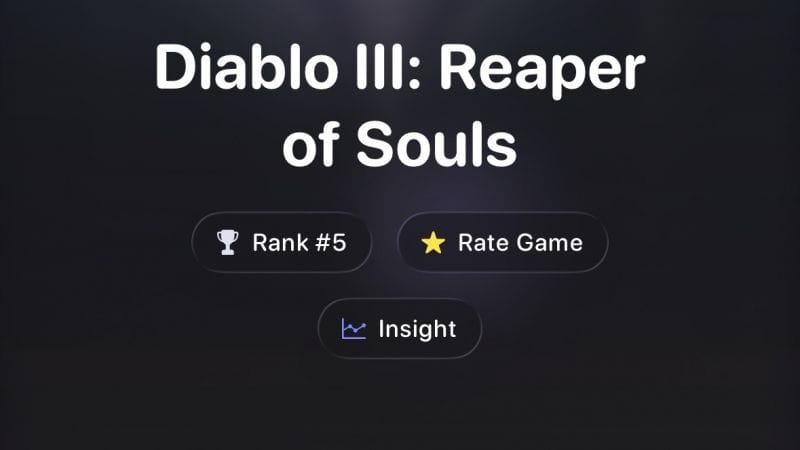 Platine N°8 : Diablo 3