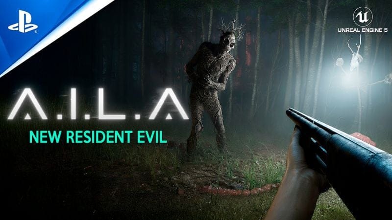 AILA First Hour Gameplay | Zombie Horror like Resident Evil & Black Mirror with FEAR-ADAPTIVE LEVELS