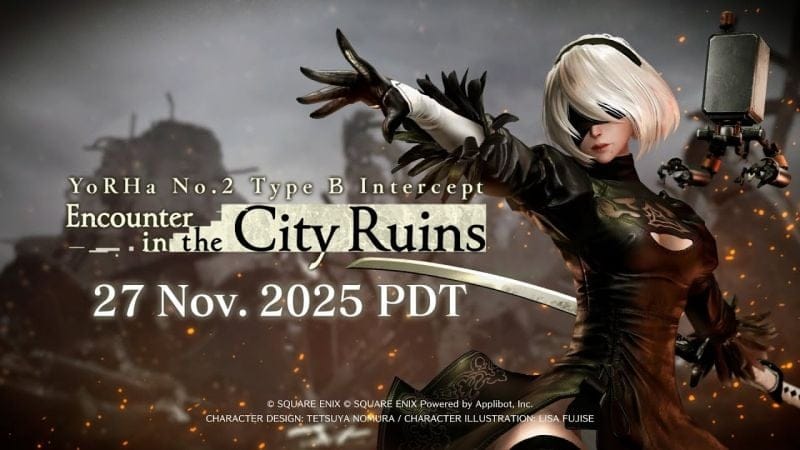 2B de NieR Automata s'invite dans le jeu mobile Final Fantasy VII Ever Crisis
