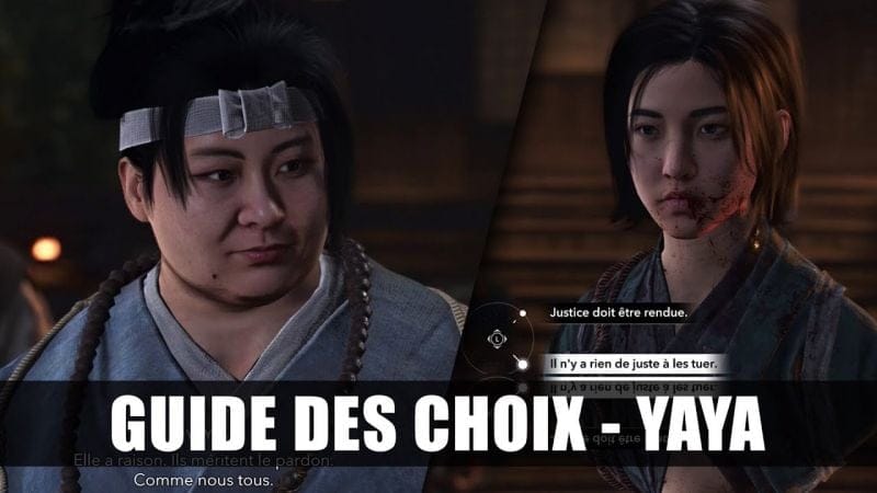 Assassin's Creed Shadows : Choix avec Yaya (Justice ou Non) Le Blessé (Des têtes vont tomber)