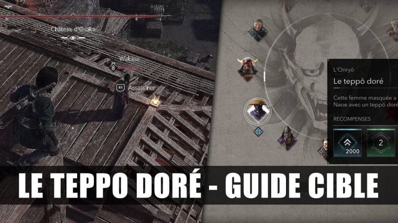 Assassin's Creed Shadows : Guide Le Teppo Doré (Solution Complète Cible) L' Onryo