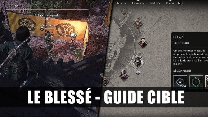 Assassin's Creed Shadows : Guide Le Blessé (Solution Complète Cible) L' Onryo