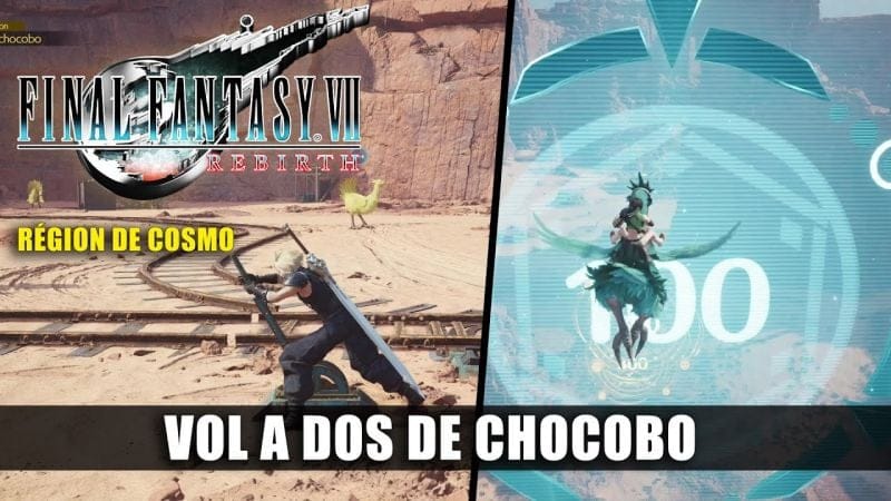 Final Fantasy 7 Rebirth - Soluce Quête: Vol à Dos de Chocobo (Rapport Cosmo) & Parcours Entrainement