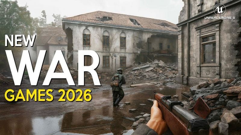 TOP 25 ULTRA REALISTIC War Games with Epic OPEN WORLD BATTLEFIELDS coming in 2026