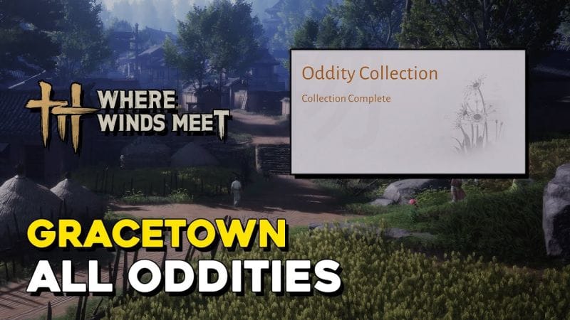 Where Winds Meet Gracetown All Oddity Locations