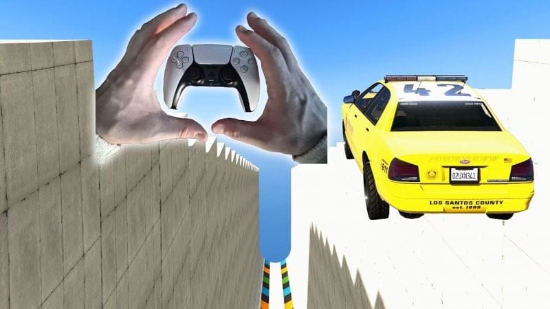 MEGA RAMPE SANS TOUCHER LA MANETTE