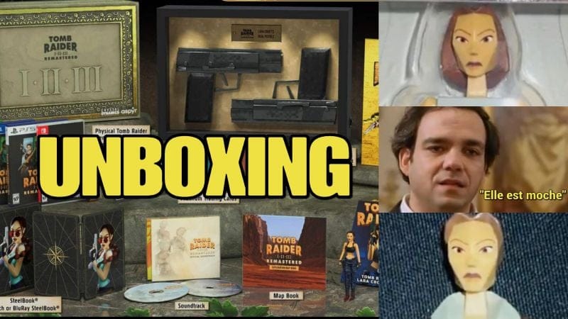 Unboxing du Collector Limited Run de Tomb Raider I-III Remastered