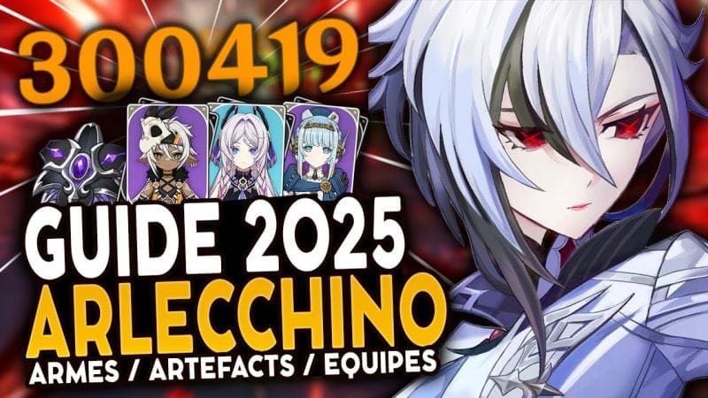 GUIDE ARLECCHINO 2025 ! | Nouvelle équipes, artéfacts & armes | Genshin Impact
