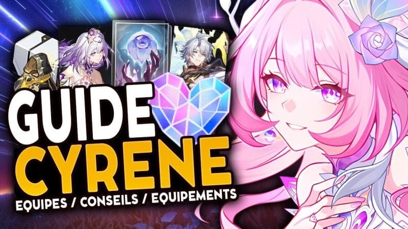SUPPORT ULTIME D'AMPHOREUS ! | Guide CYRENE : Teams, Reliques & Cônes | Honkai Star Rail