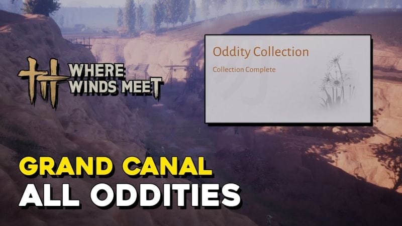 Where Winds Meet Grand Canal All Oddity Locations