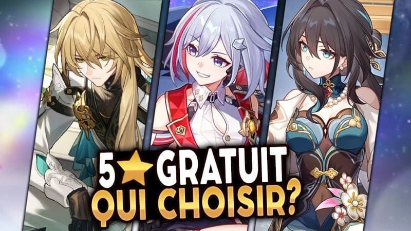 QUEL 5⭐️ GRATUIT CHOISIR ? Qui est encore pertinent aujourd’hui ? | Honkai Star Rail