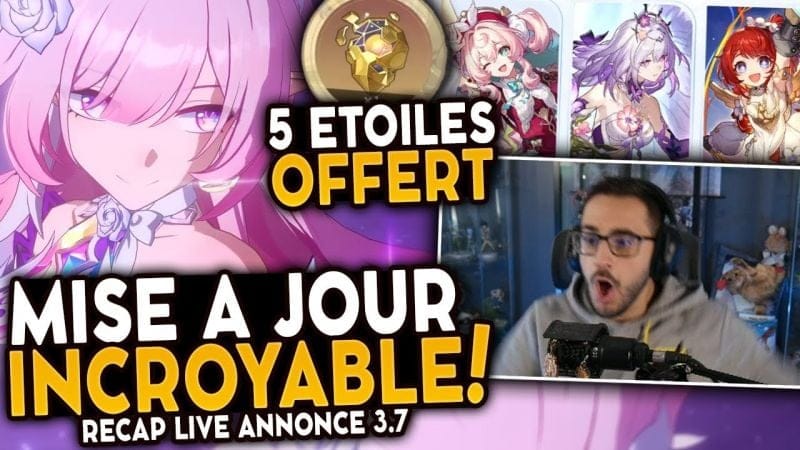 5 ⭐ OFFERT ! GAMEPLAY CYRENE, NOUVEAU MODE & RELIQUES GRATUITES ! | Recap 3.7 Honkai Star Rail