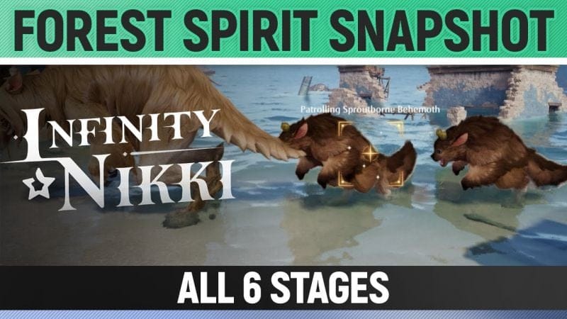 Infinity Nikki - Forest Spirit Snapshot - All 6 Stages