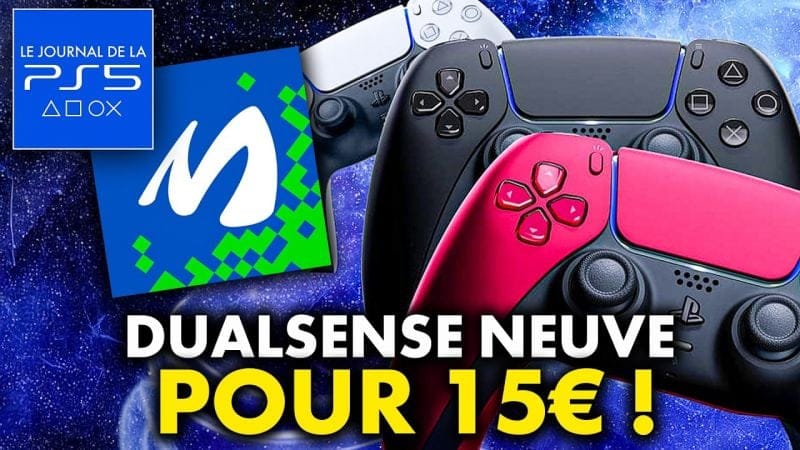 Micromania fait une NOUVELLE OFFRE agressive : La DUALSENSE à 15€ 🤔