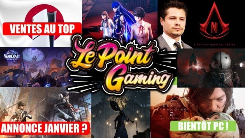 ACTU GAMING (28/11): PS5 cartonne au Japon, Black Flag Remake, WOW Midnight, Death Stranding 2 etc.