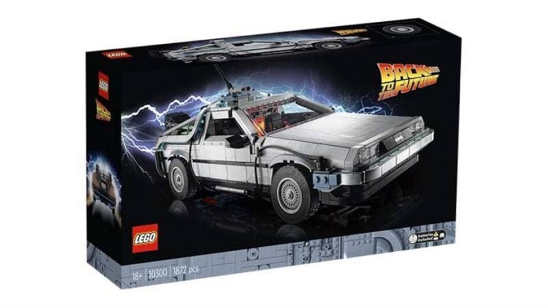 La DeLorean en Lego
