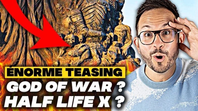 ÉNORME TEASING 🤯 God of War ? Half Life X ? C’est quoi cette STATUE teasée par les Game Awards ?!