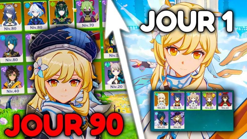 Mon compte Genshin Impact F2P après 90 JOURS est devenu EXCEPTIONNEL ! (J'arrête)