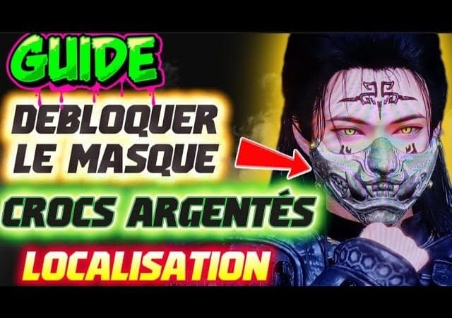 Where winds meet : GUIDE DÉBLOQUER MASQUE CROCS ARGENTER 😱😍