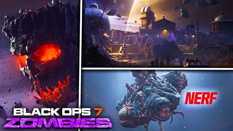 ASTRA MALORUM CINÉMATIQUE D'INTRODUCTION & NERF du BOSS de ASHES OF THE DAMNED ! (Nouvelle map BO7)