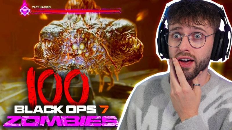 Le BOSS "VEYTHARION" du SECRET de ASHES OF THE DAMNED version HARDCORE à la MANCHE 100 (BO7 Zombie)