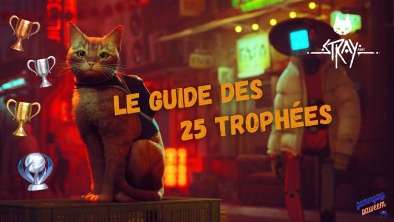 STRAY 🐱 | Le Guide des 25 Trophées 🏆