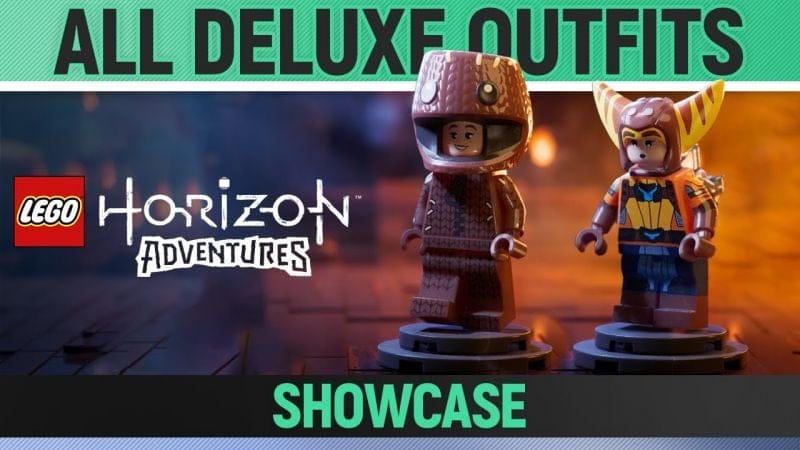 LEGO Horizon Adventures - All Digital Deluxe Outfits - Showcase