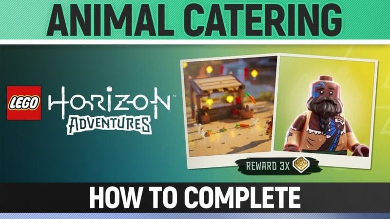 LEGO Horizon Adventures - Animal Catering - Community Job - How to Complete