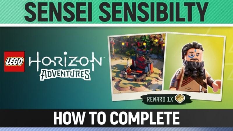 LEGO Horizon Adventures - Sensei Sensibilty - Community Job - How to Complete