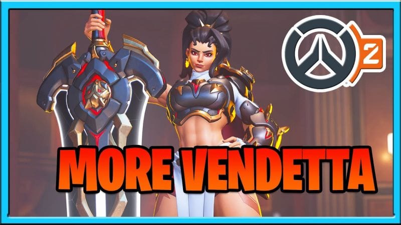 Overwatch 2 Vendetta New Hero Gameplay Vid 2 : New DPS Hero