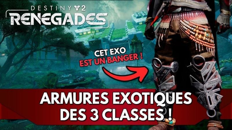 Destiny 2 FR Rebelles : Armures Exotiques Chasseur / Titan / Arcaniste