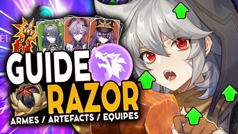 MEILLEUR QUE RAIDEN ?! | Guide RAZOR BUFF : Artéfacts, Teams & Armes ! | Genshin Impact