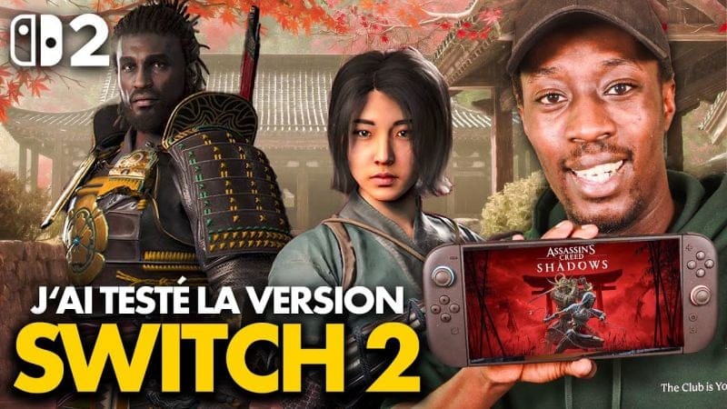 Assassin's Creed Shadows : Que vaut la VERSION SWITCH 2 ?🔥 Je suis agréablement SURPRIS ! (4K60)