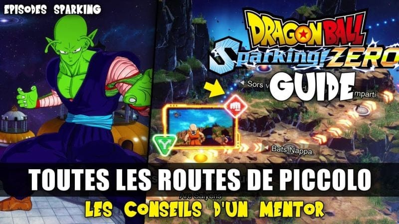 Dragon Ball: Sparking Zero : Guide 100% - TOUTES les Routes de PICCOLO (🏆 Chapitres Sparking)