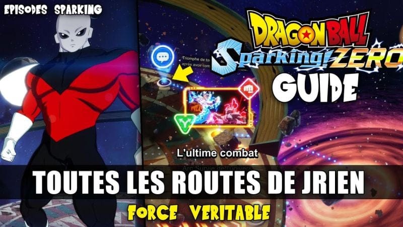 Dragon Ball: Sparking Zero : Guide 100% - TOUTES les Routes de JIREN (🏆 Épisodes Chapitres Sparking)