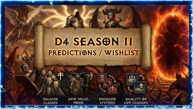 Diablo 4 Season 11 Predictions / Wishlist From New Dev Update Stream Coming...