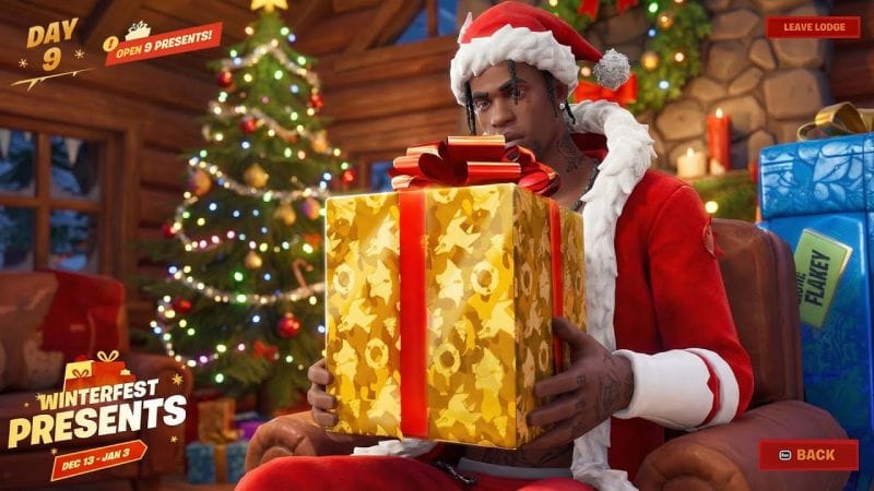 LES CADEAUX DE LA FÊTE HIVERNALE sur FORTNITE !! (2 skins gratuits)