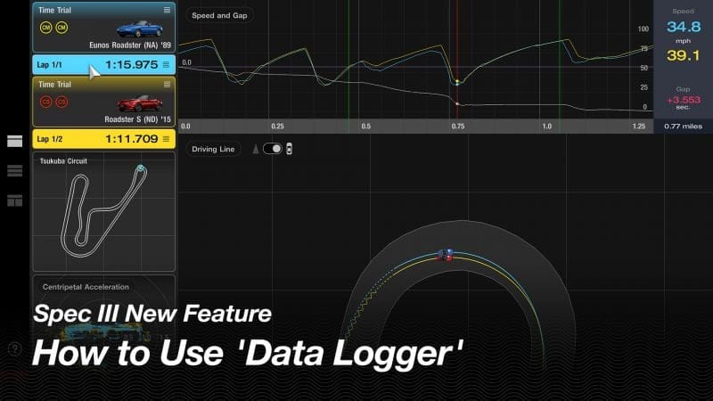 Découvrez la nouvelle fonctionnalité "enregistreur de données" ! - Gran Turismo™ 7 - gran-turismo.com